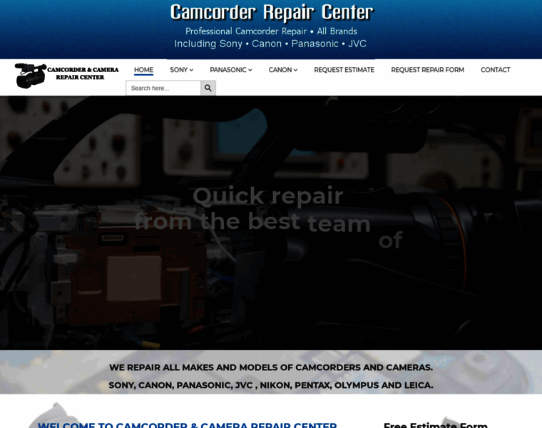 Camcorderrepair.com thumbnail