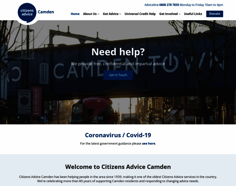 Camdencabservice.org.uk thumbnail