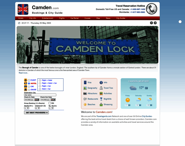 Camdentown.com thumbnail