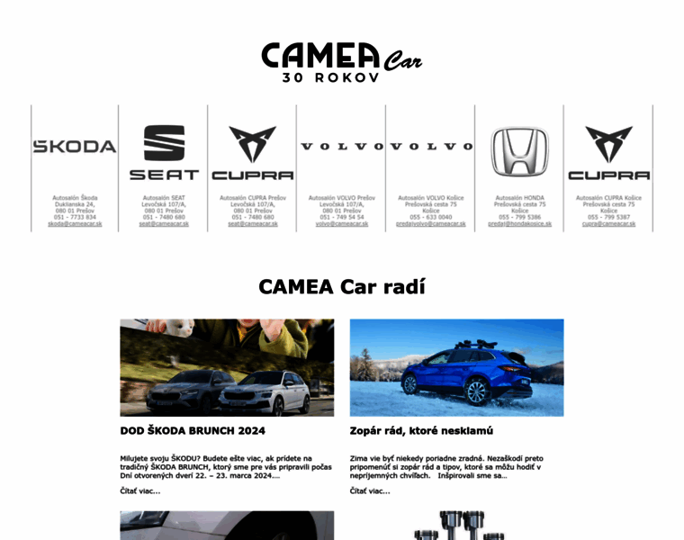 Cameacar.sk thumbnail