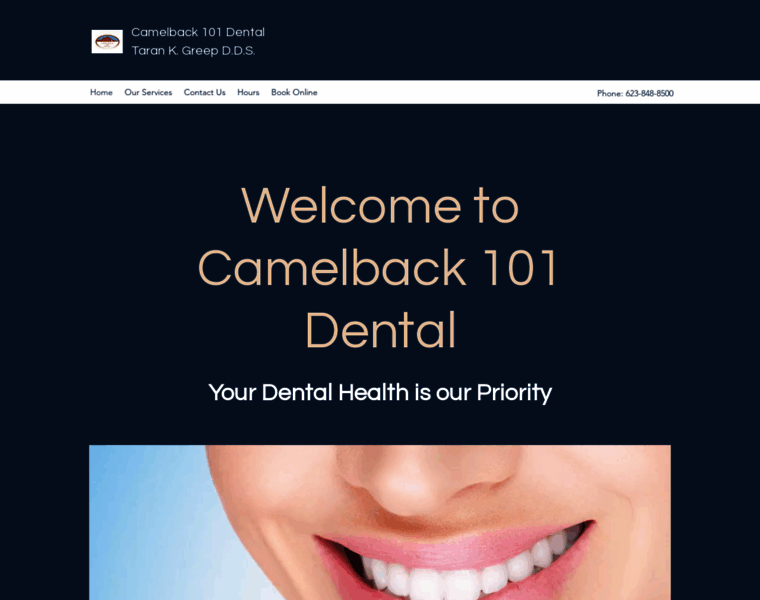 Camelback101dental.com thumbnail