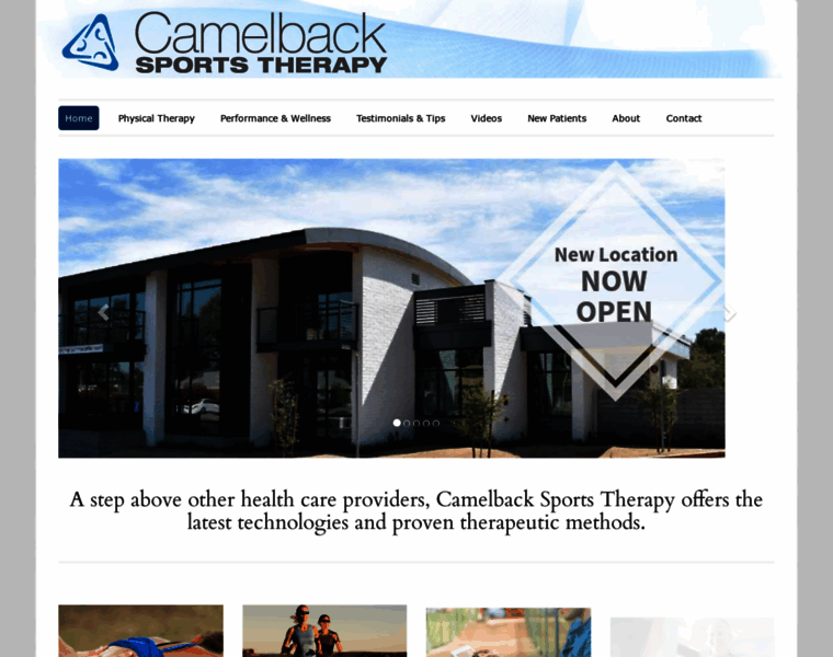 Camelbacksportstherapy.com thumbnail