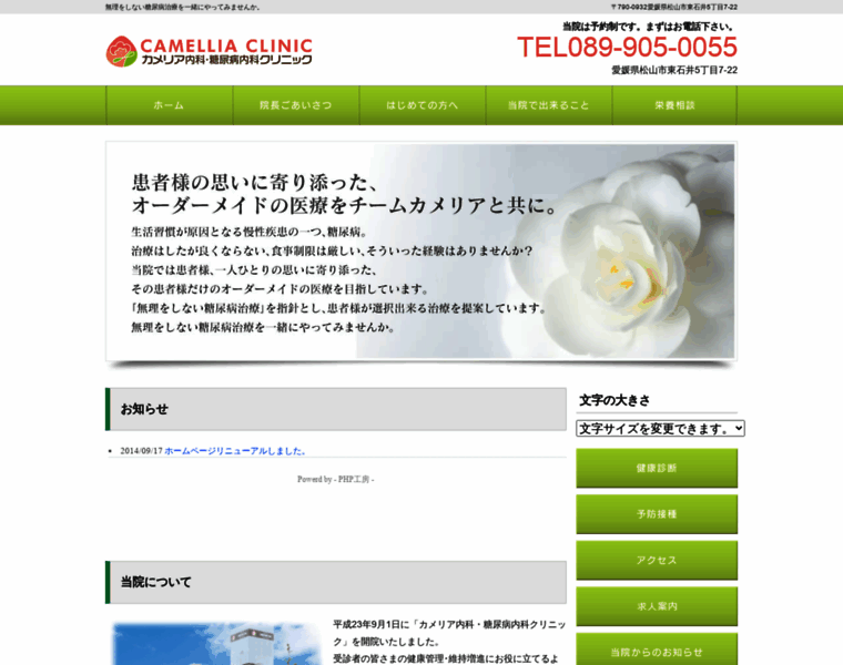 Camellia-clinic.jp thumbnail