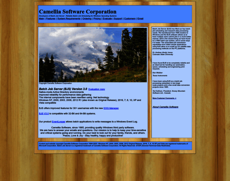 Camelliasoftware.com thumbnail