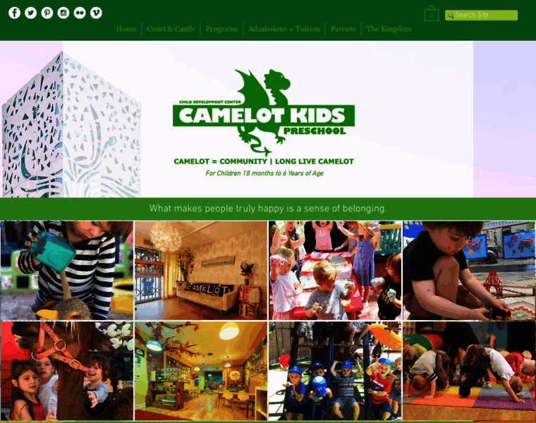 Camelotkids.org thumbnail