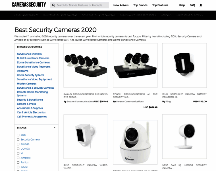 Camerassecurity.net thumbnail