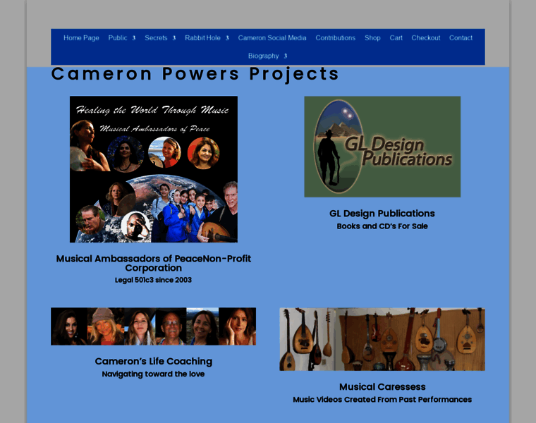 Cameronpowers.com thumbnail