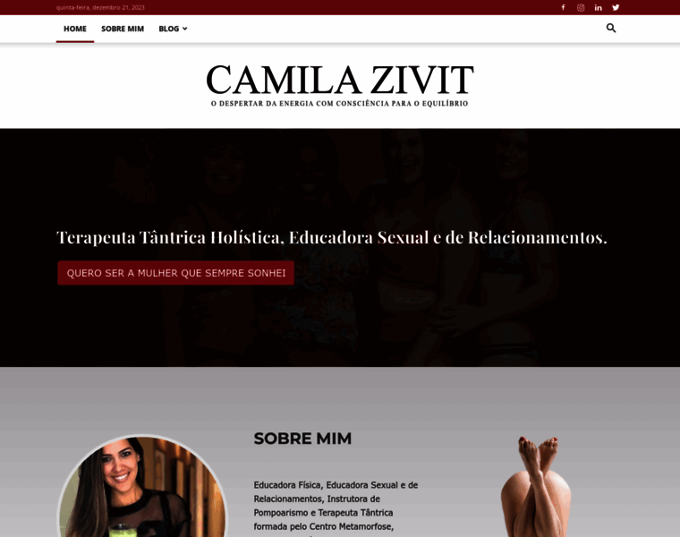 Camilazivit.com.br thumbnail
