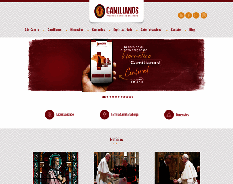 Camilianos.org.br thumbnail