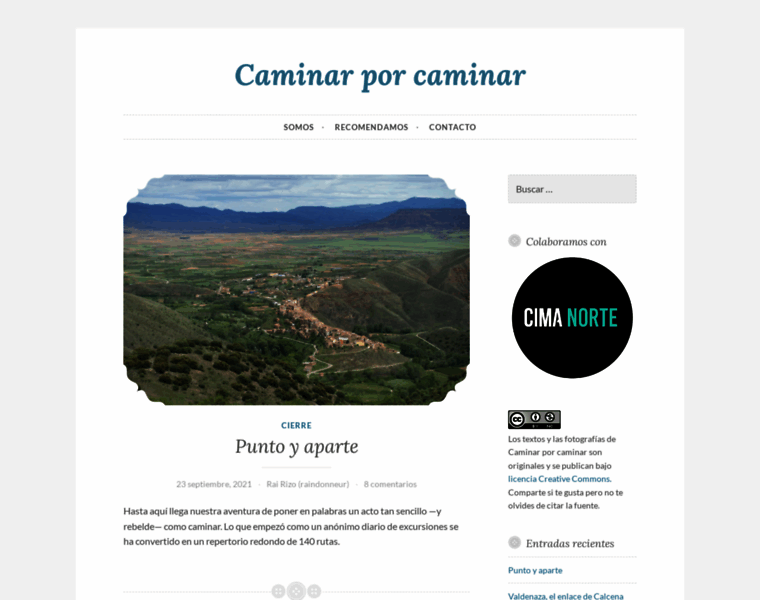 Caminarporcaminar.com thumbnail