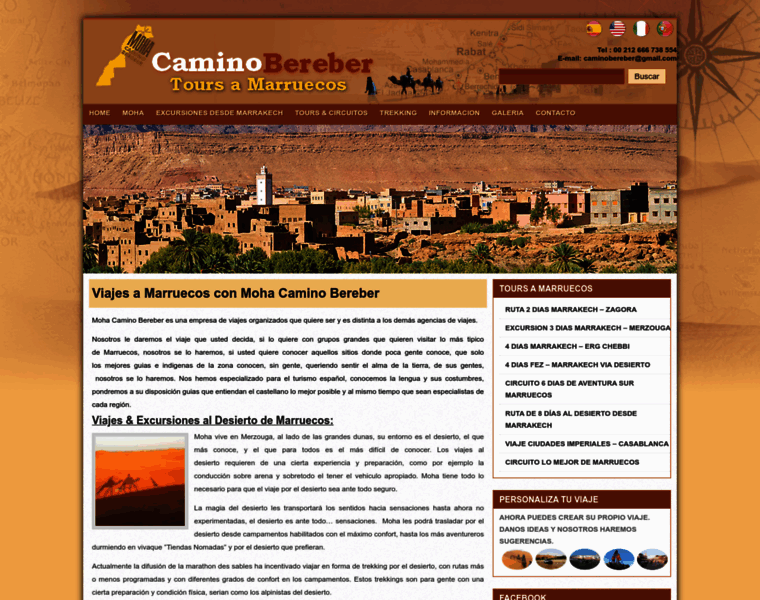 Caminobereber.com thumbnail