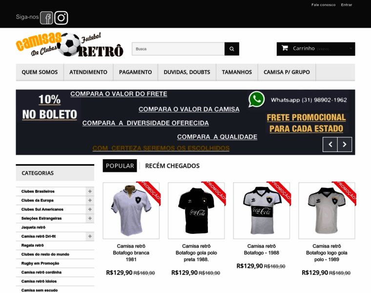 Camisasdeclubesfutebolretro.com thumbnail