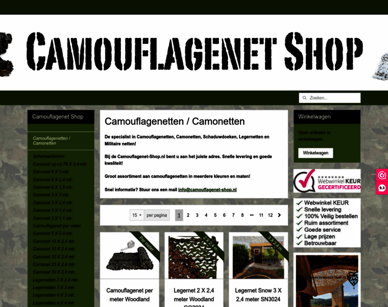 Camouflagenet-shop.nl thumbnail
