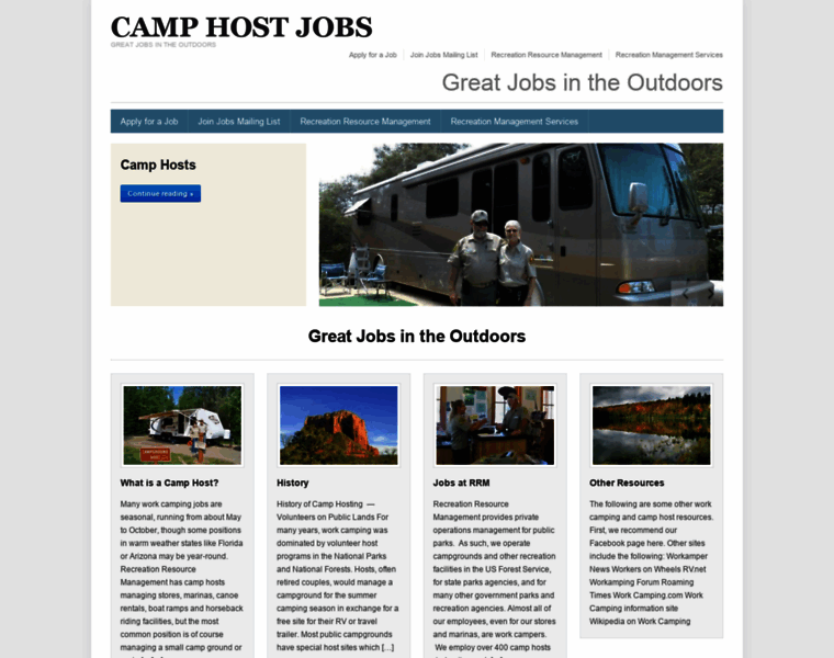 Camp-host.com thumbnail