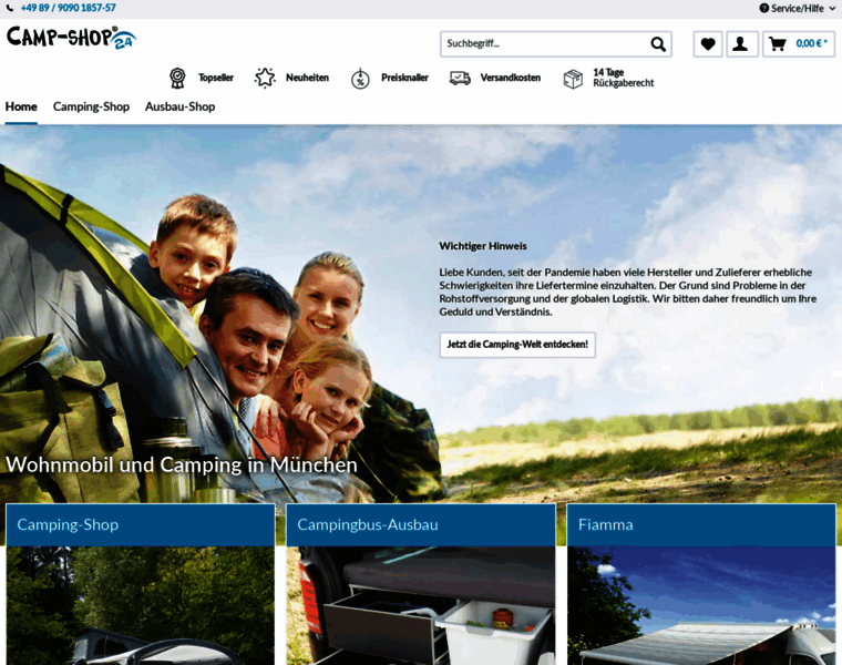 Camp-shop24.de thumbnail