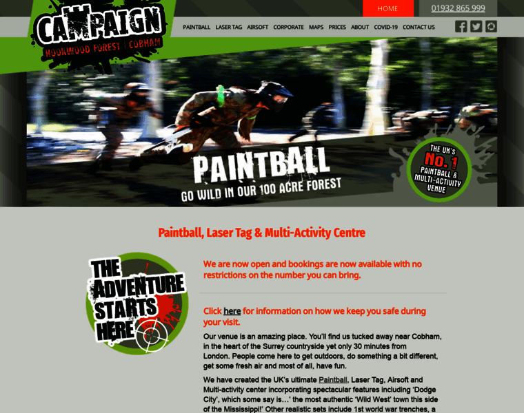 Campaign-paintball.com thumbnail