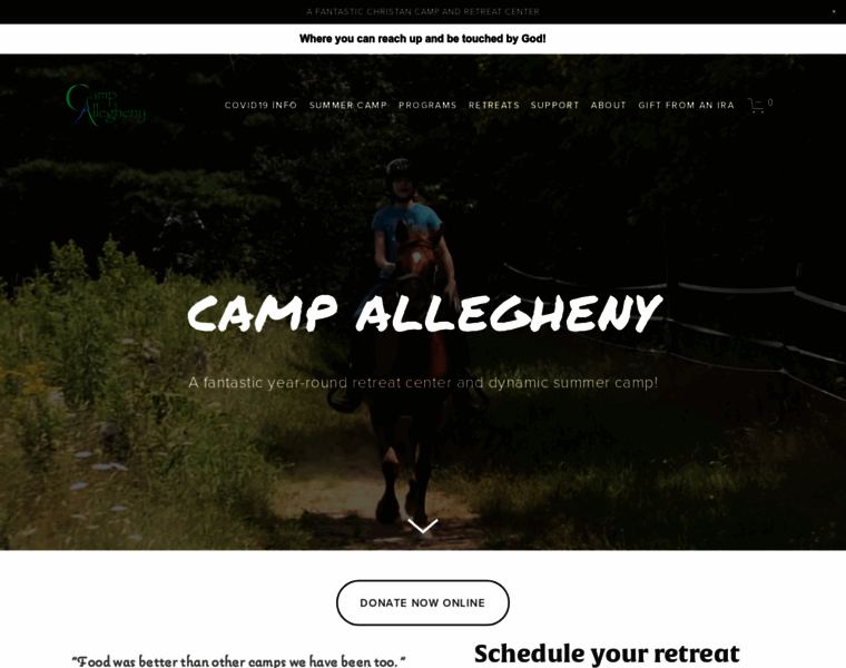 Campallegheny.org thumbnail