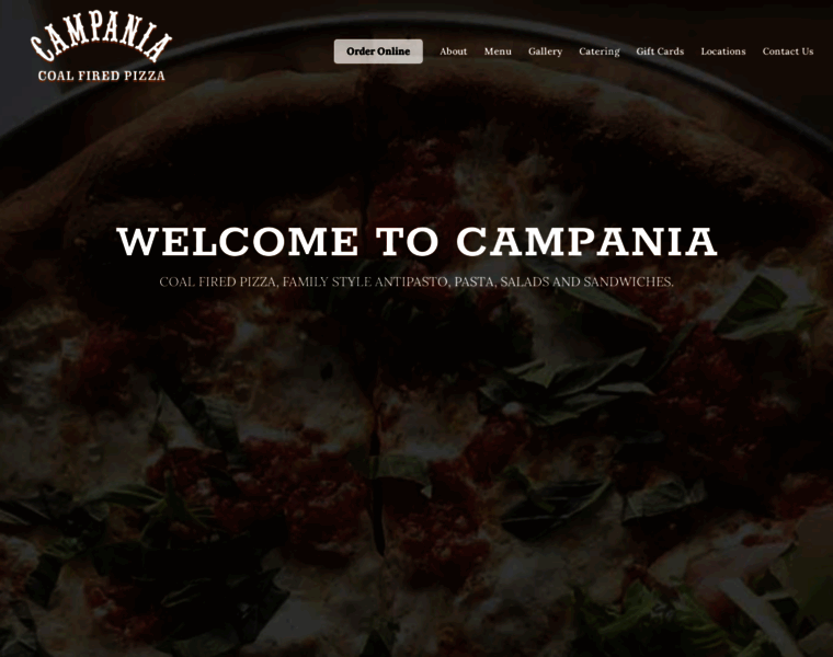 Campaniacoalfiredpizza.com thumbnail