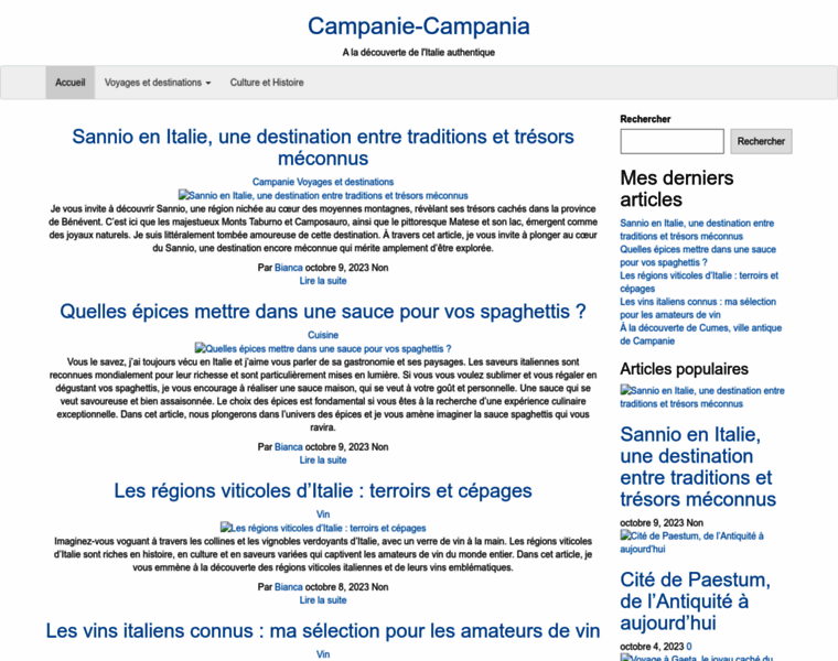 Campanie-campania.net thumbnail