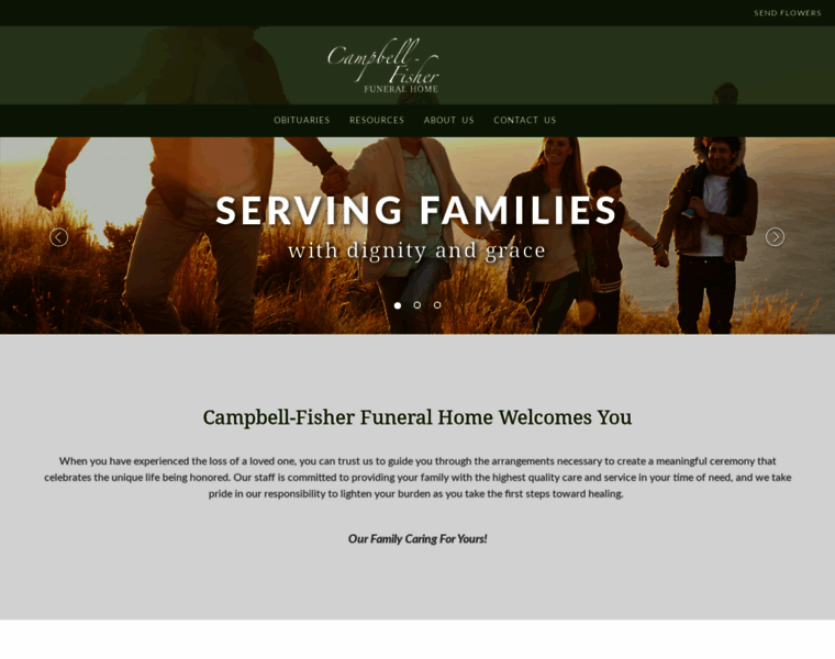 Campbell-dewittfuneralhome.com thumbnail