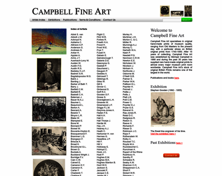 Campbell-fine-art.com thumbnail
