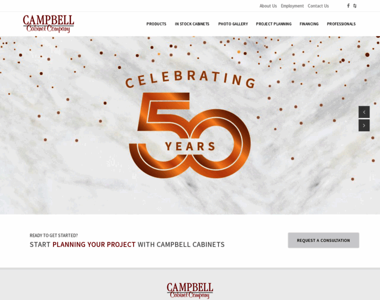 Campbellcabinets.com thumbnail