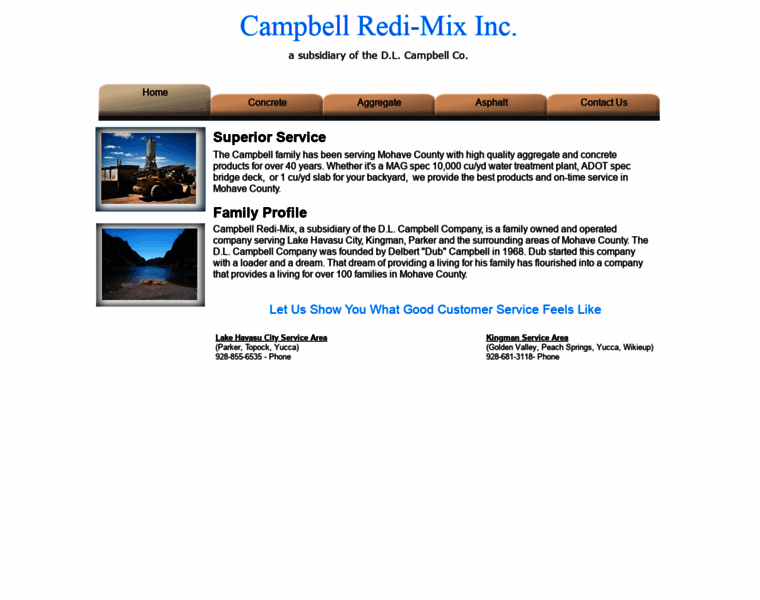 Campbellredimix.com thumbnail