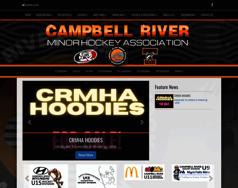 Campbellriverminorhockey.com thumbnail