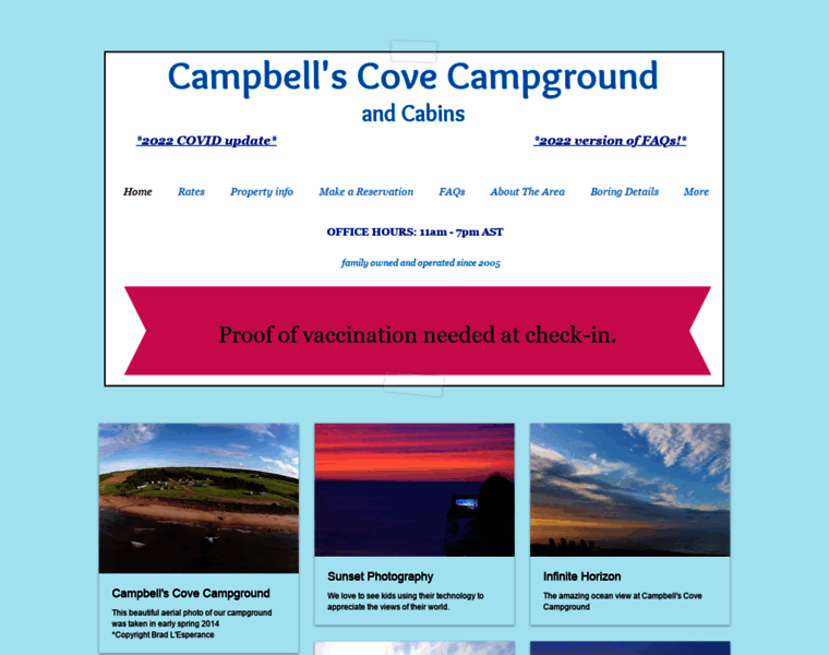 Campbellscovecampground.com thumbnail