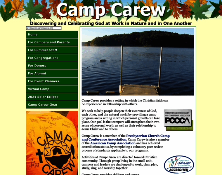 Campcarew.org thumbnail