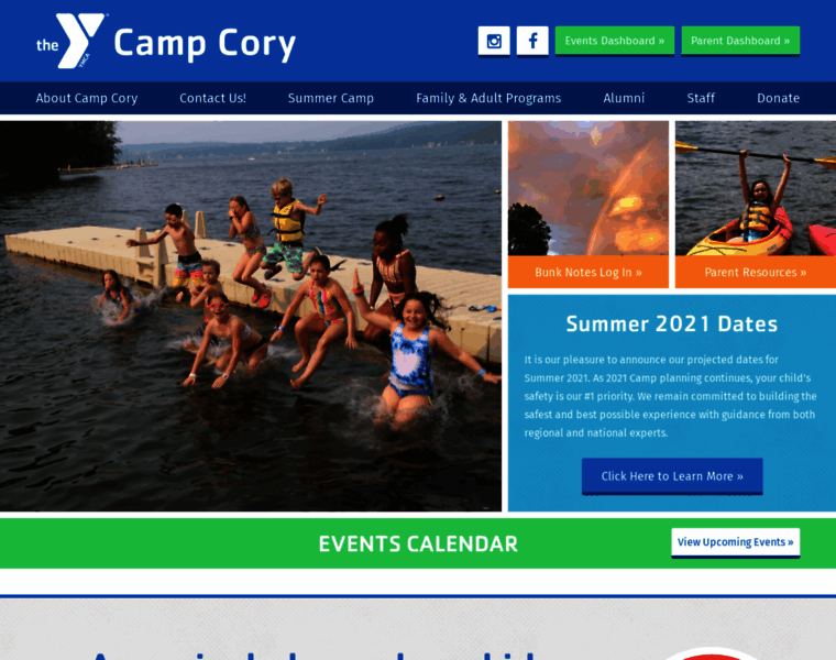 Campcory.org thumbnail