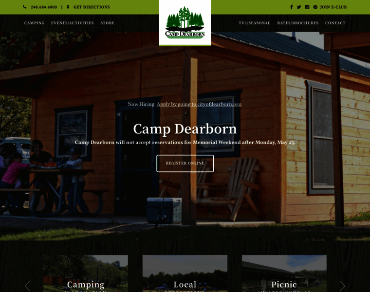 Campdearborn.com thumbnail