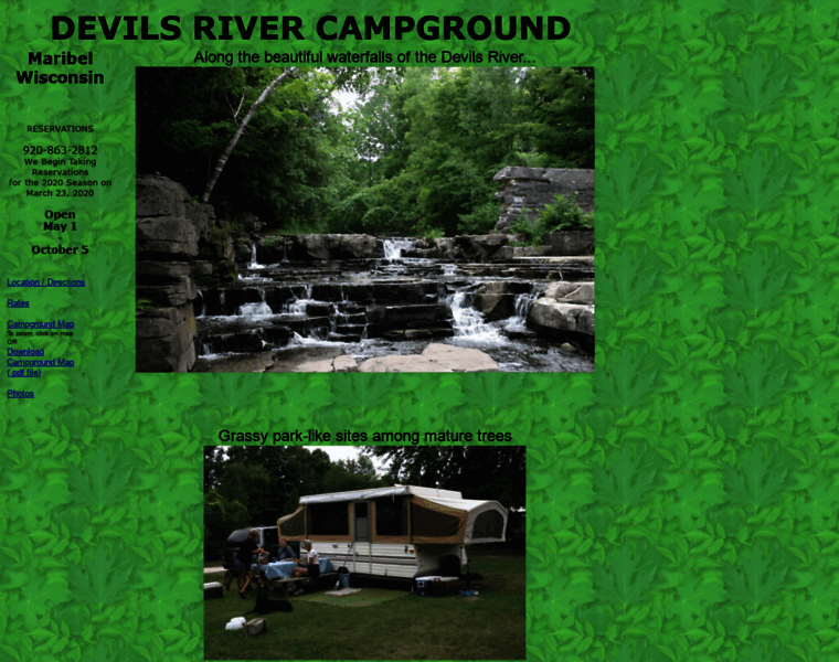 Campdevilsriver.com thumbnail