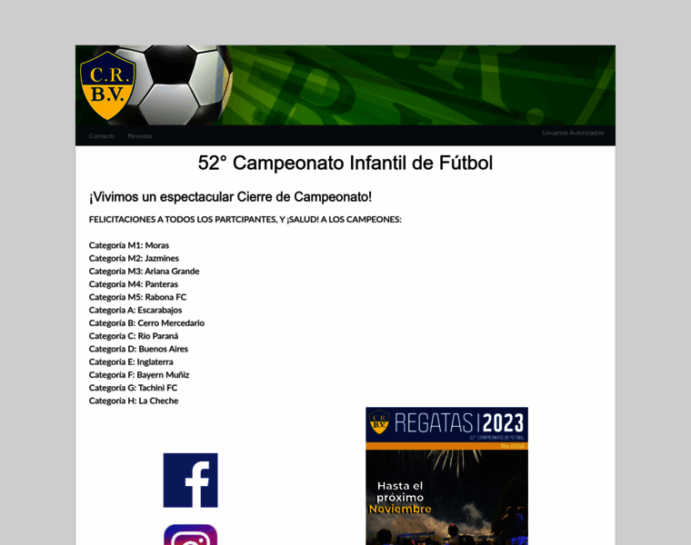 Campeonatoinfantildefutbol.com.ar thumbnail