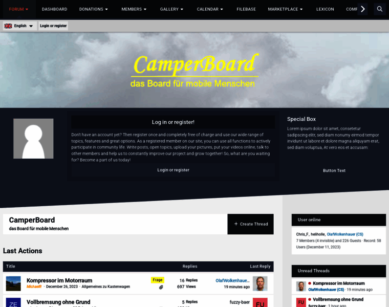 Camperboard.de thumbnail