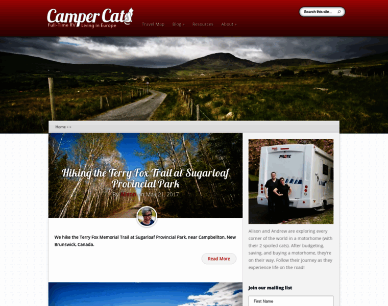 Campercats.com thumbnail