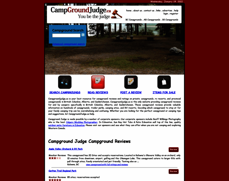Campgroundjudge.ca thumbnail