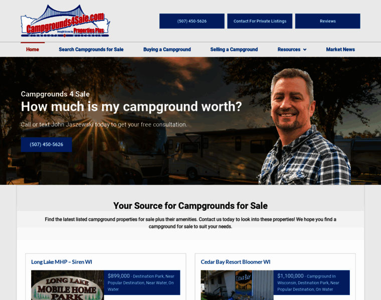 Campgrounds4sale.com thumbnail