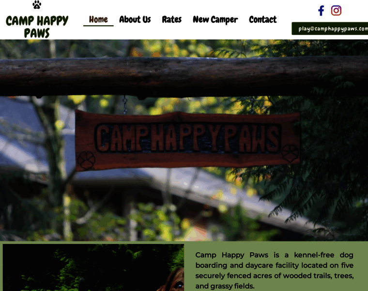 Camphappypaws.com thumbnail