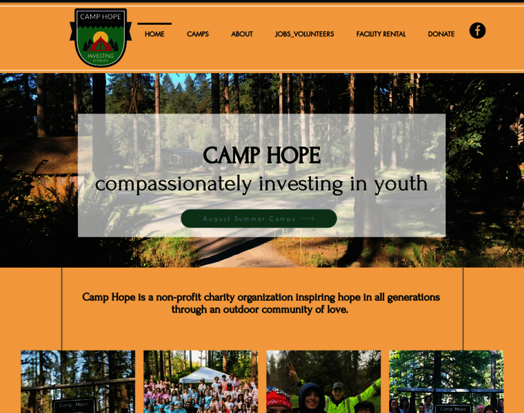 Camphope-wa.org thumbnail
