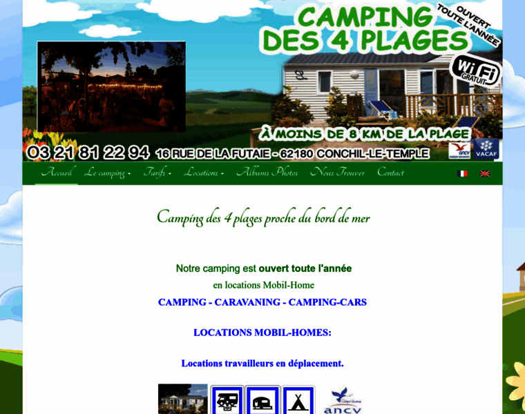 Camping-4-plages.com thumbnail