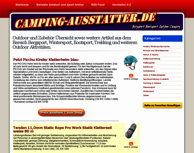 Camping-ausstatter.de thumbnail