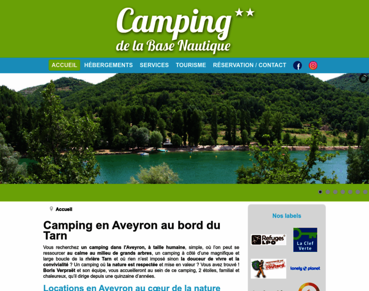 Camping-aveyron-tarn.com thumbnail