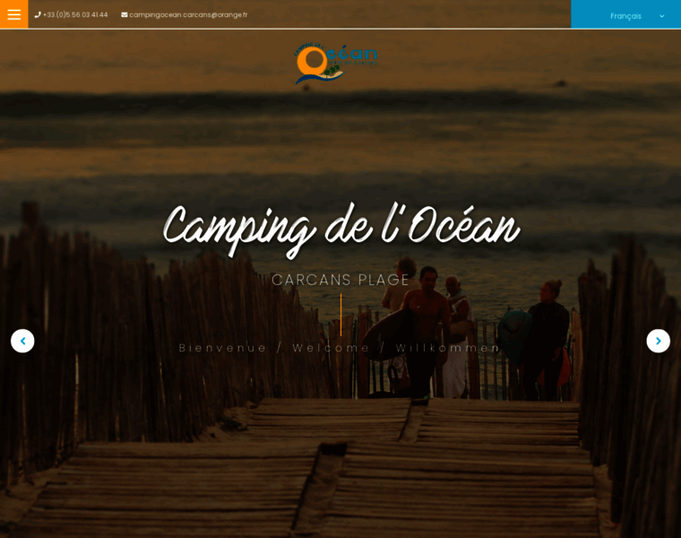 Camping-carcans-ocean.com thumbnail