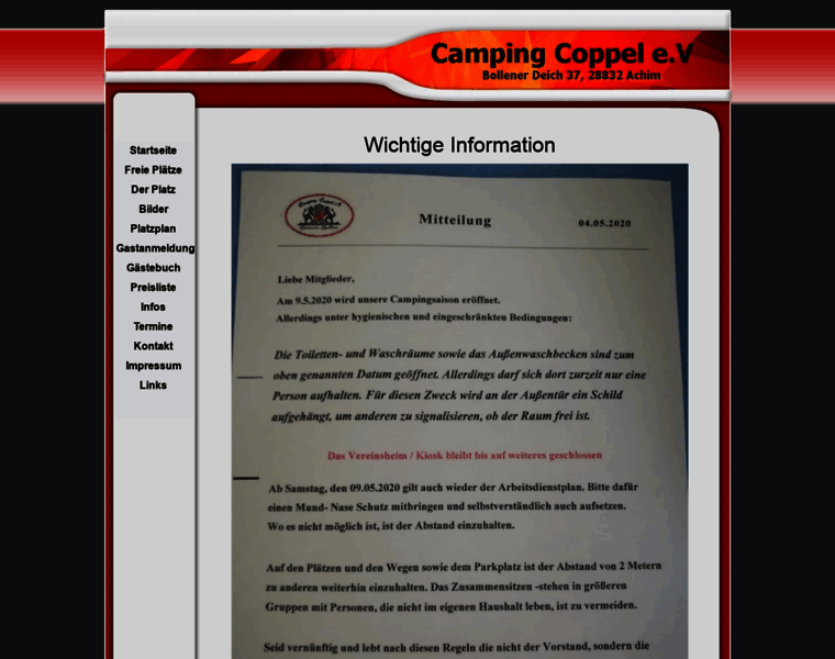 Camping-coppel.de thumbnail