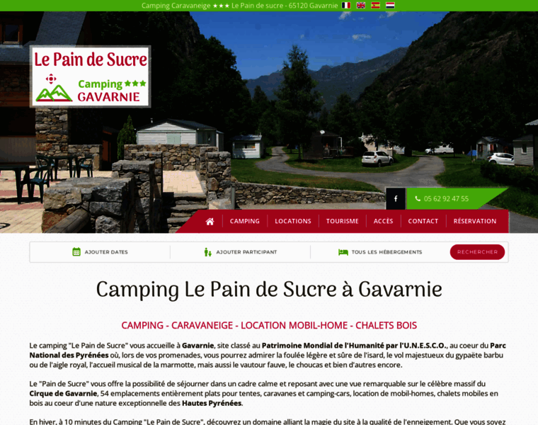 Camping-gavarnie.com thumbnail