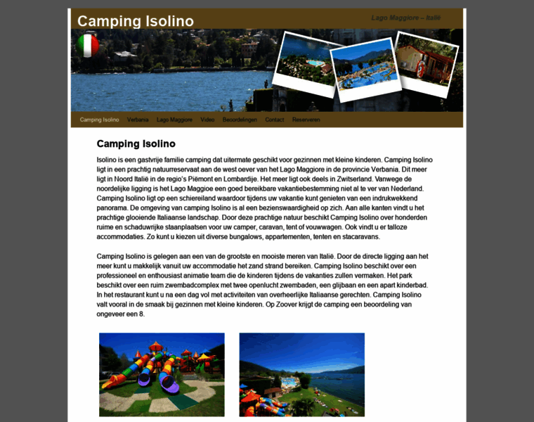 Camping-isolino.com thumbnail