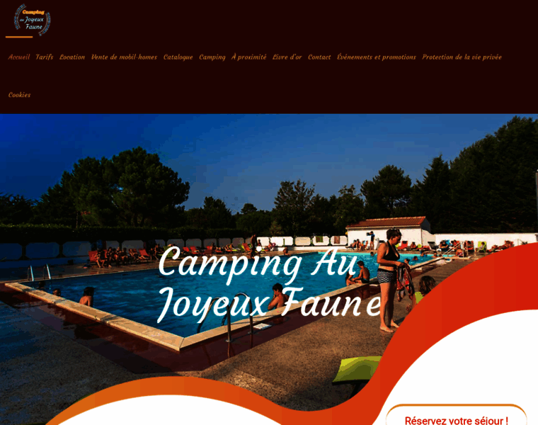 Camping-joyeuxfaune.com thumbnail