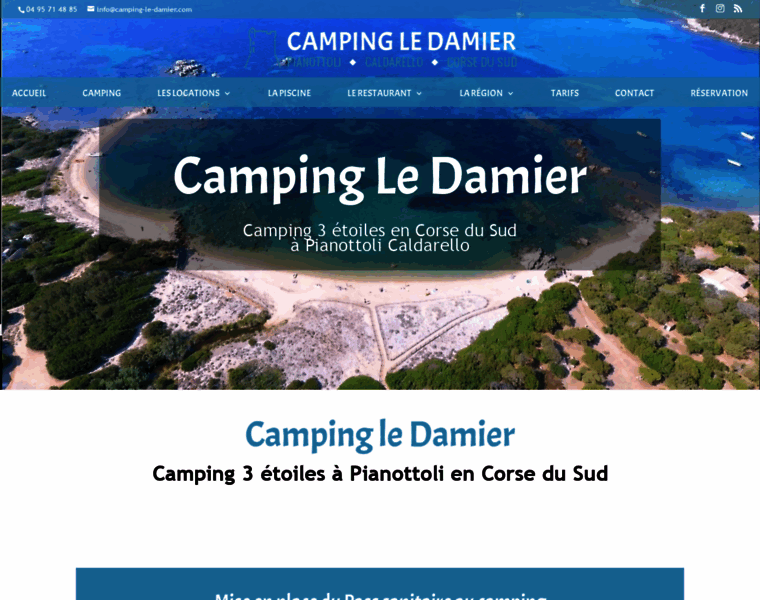 Camping-le-damier.com thumbnail