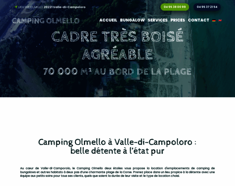 Camping-olmello-corse.com thumbnail